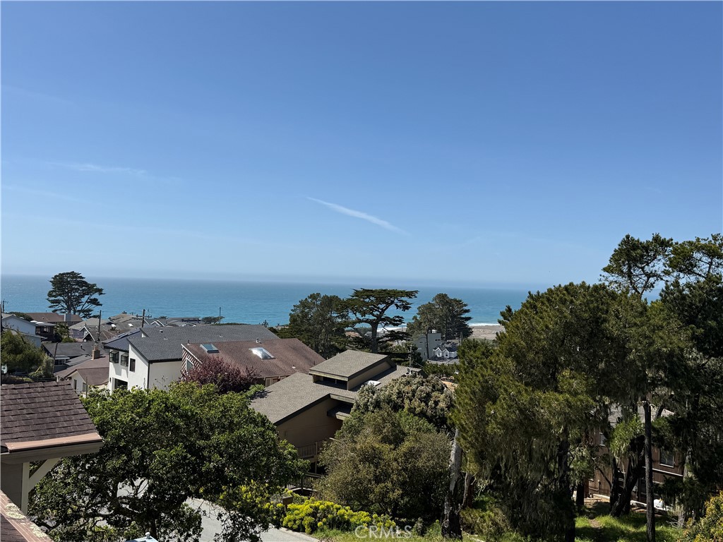 554 Cambridge Street Cambria, CA 93428 - Photo 22 of 52 an aerial view of a city with lots of residential buildings