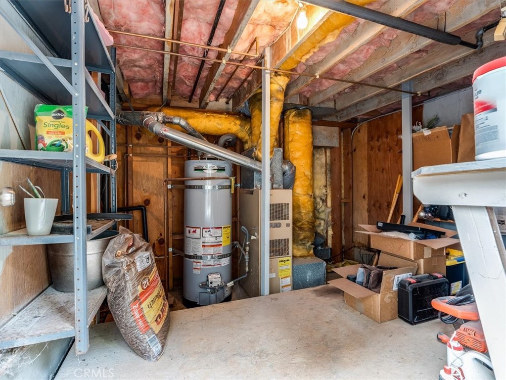 554 Cambridge Street Cambria, CA 93428 - Photo 43 of 52 Storage area under the house.