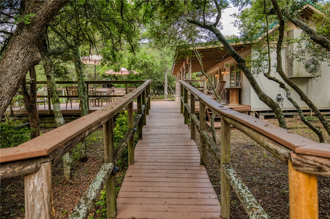 2330 County Road 329 Milano, TX 76556 - Photo 7 of 45 a view of a balcony with wooden stairs