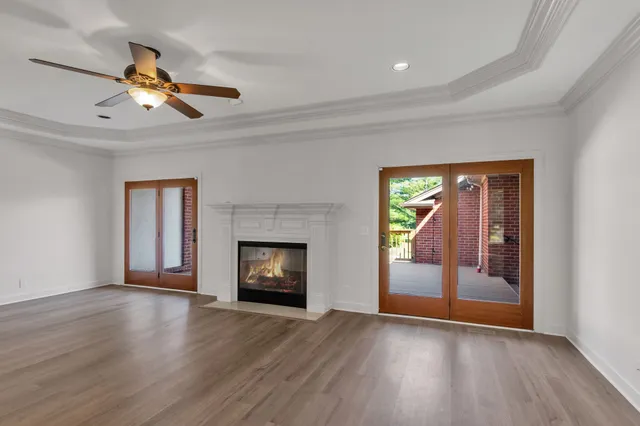 a view of a room with porch and balcony