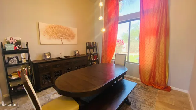 a room with furniture and window