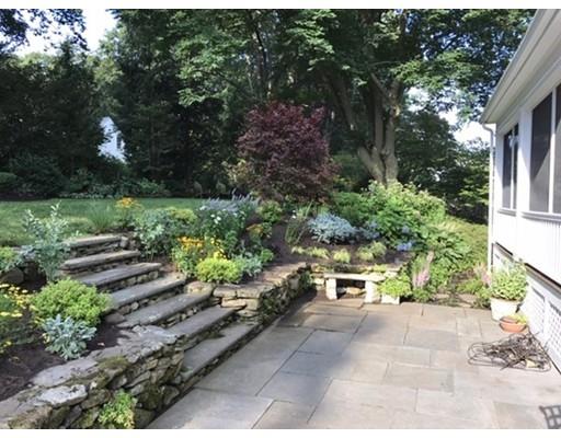 18 Glen Road Wellesley, MA 02481 - Photo 25 of 29 a view of a garden with pathway