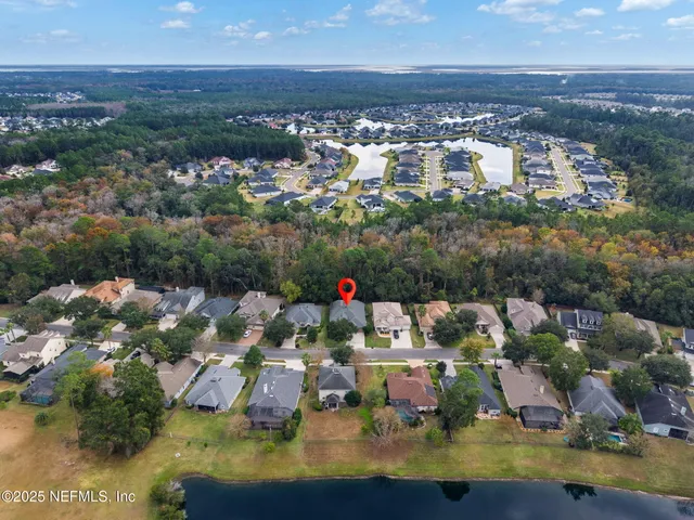 a view of swimming pool and lake view