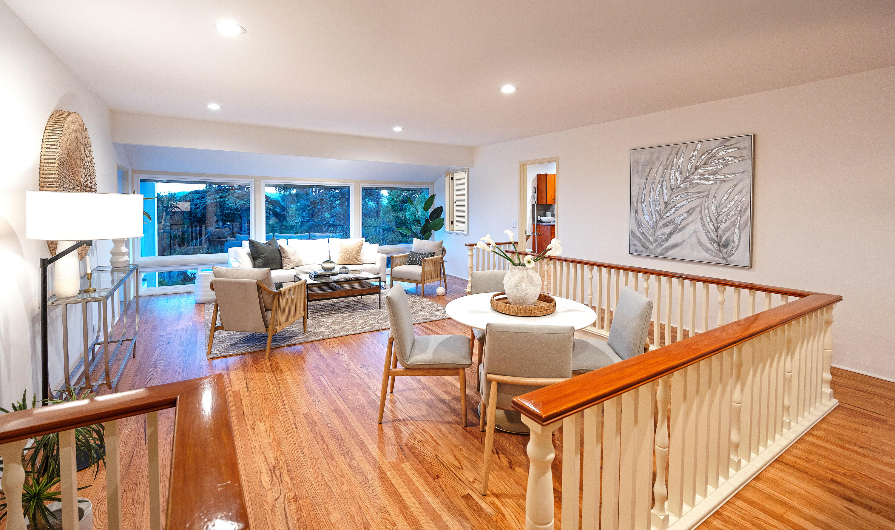 967 Garcia Road Santa Barbara, CA 93103 - Photo 7 of 20 Open dining area, living room