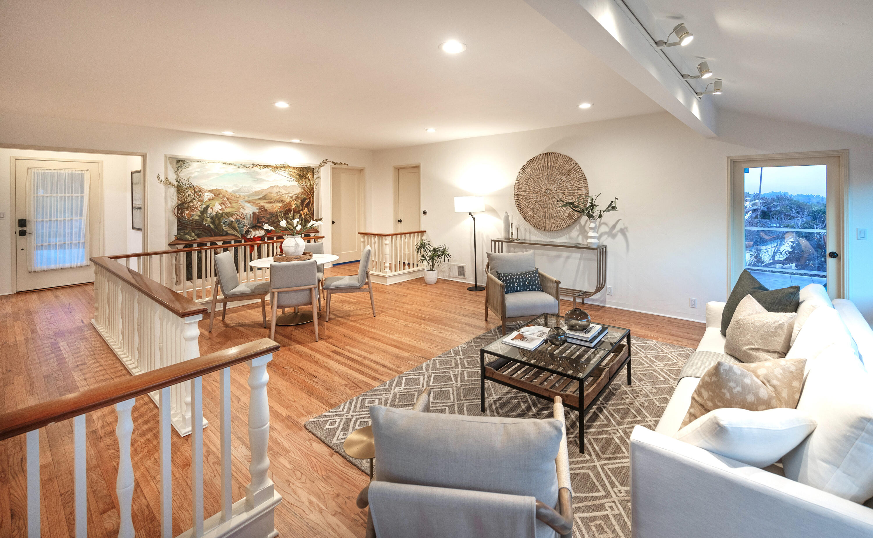 967 Garcia Road Santa Barbara, CA 93103 - Photo 8 of 20 Living room looking to front door