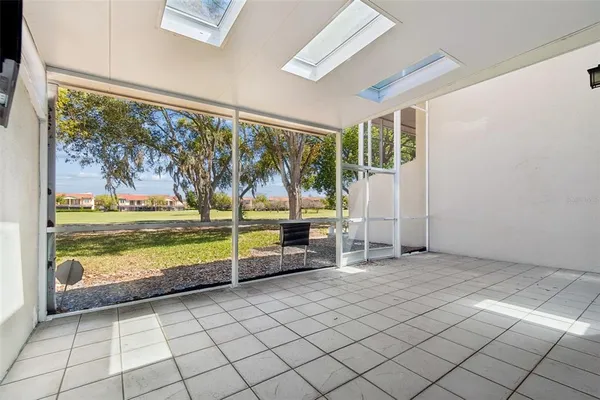 a view of a room with stairs