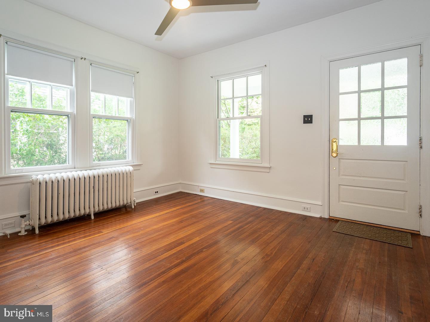 5 Bells Mill Road Glenside, PA 19038 - Photo 5 of 36 Living Room/Gleaming Hardwood Floors