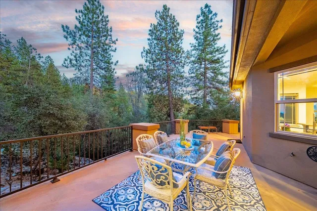a front view of a house with a porch