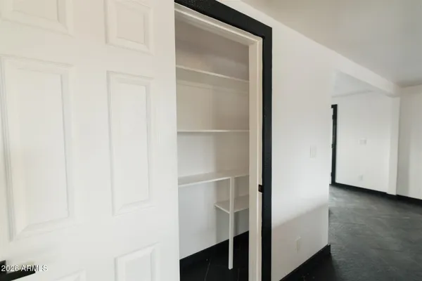 an aerial view of residential house with outdoor space