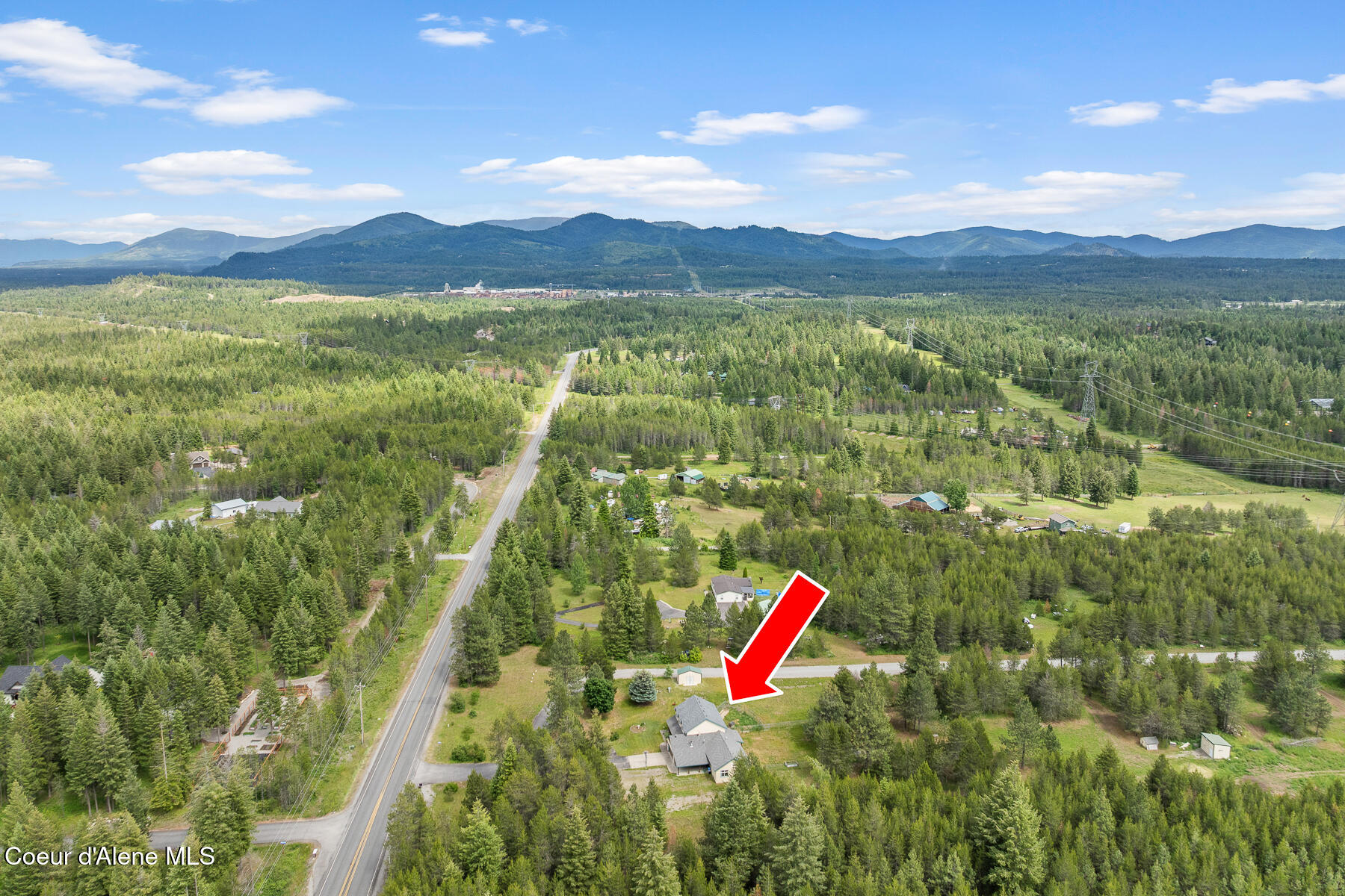 880 East Chilco Road Rathdrum, ID 83858 - Photo 63 of 63 Aerial_880EChilcoRd-10_Arrow