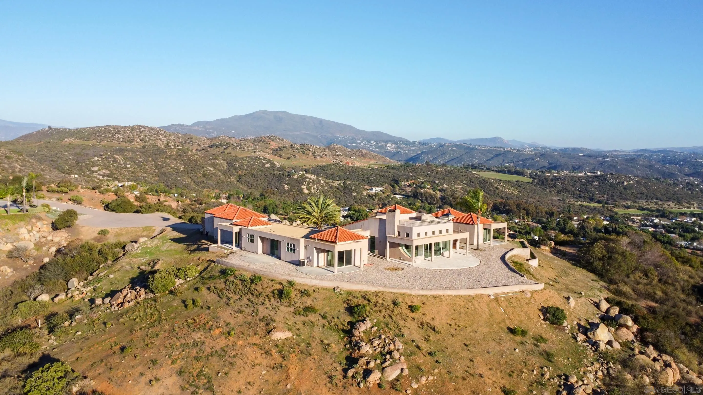15740 Broad Oaks Road El Cajon, CA 92021 - Photo 4 of 47 an aerial view of residential house with an outdoor space