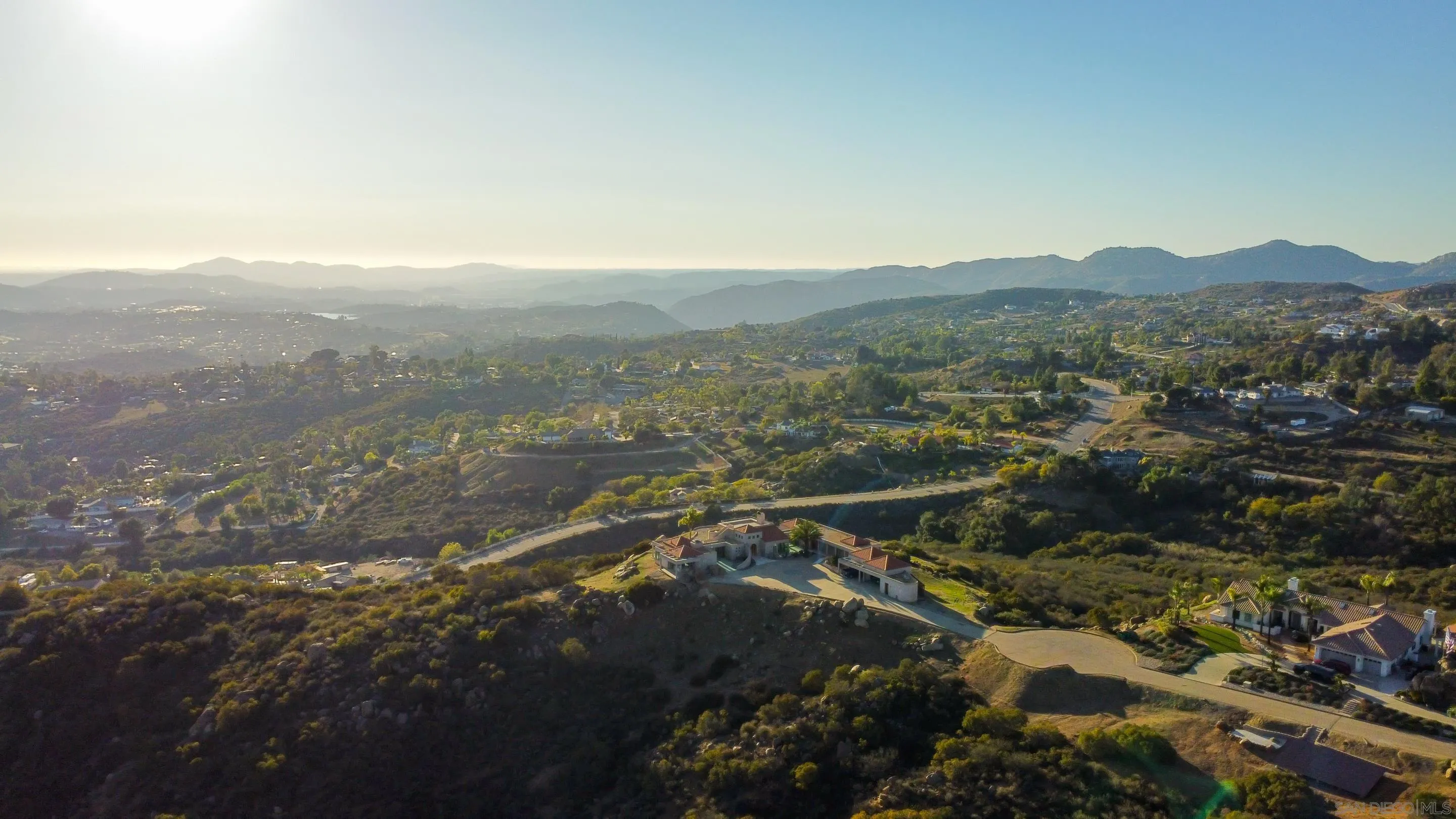 15740 Broad Oaks Road El Cajon, CA 92021 - Photo 41 of 47 a view of a city with mountains in the background