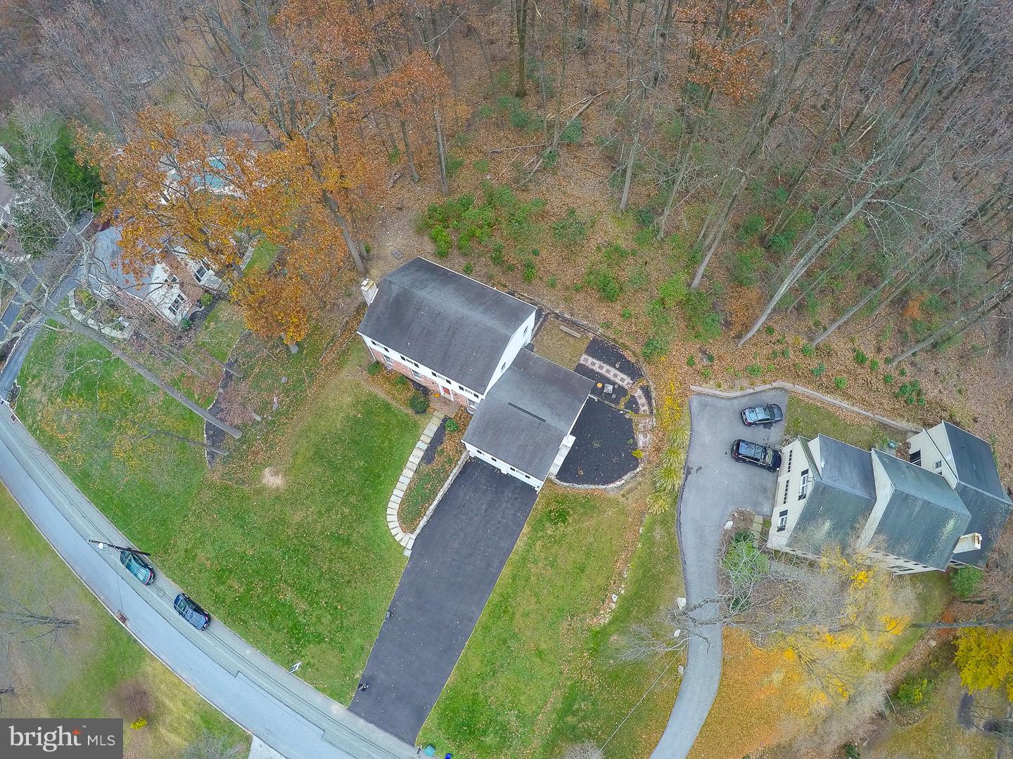 751 Mancill Road Wayne, PA 19087 - Photo 20 of 20 an aerial view of a house with a yard