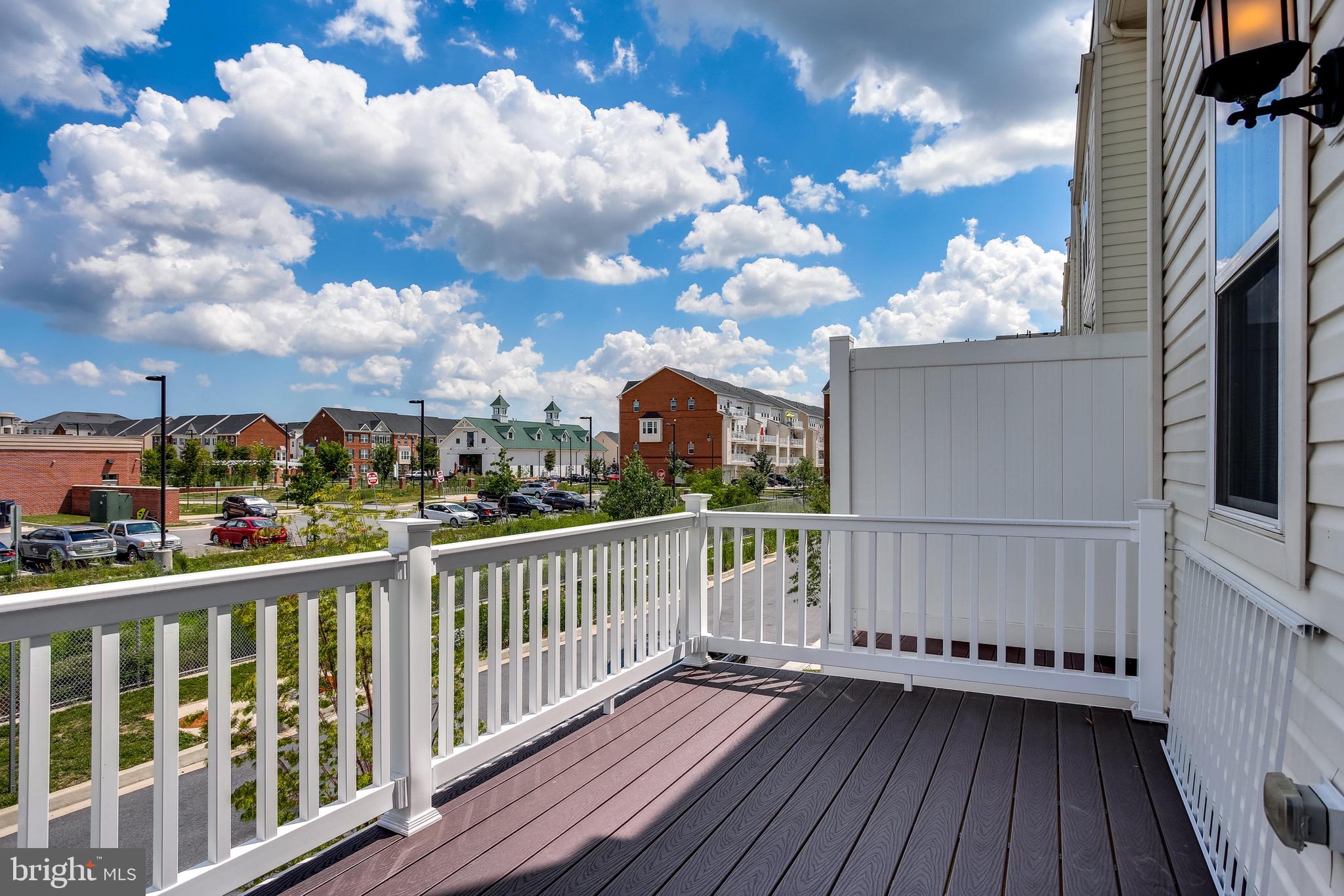 7022 Rackham Way Hanover, MD 21076 - Photo 34 of 39 Second Level Deck w/ Privacy Rails.