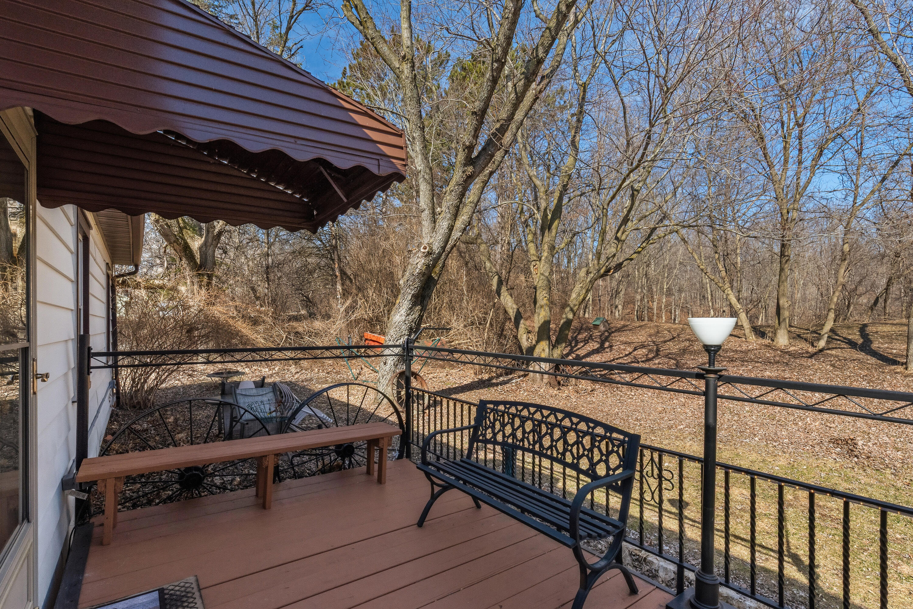 W873 County Rd F Osceola, WI 53010 - Photo 11 of 21 Rear Deck