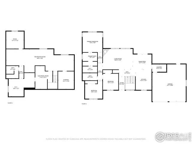a picture of floor plan