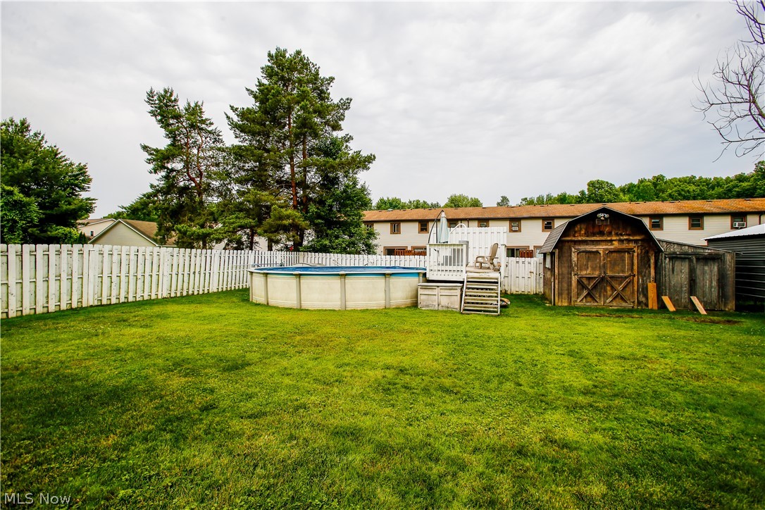 6240 Jaycox Road North Ridgeville, OH 44039 - Photo 2 of 28 Large back yard with pool and shed