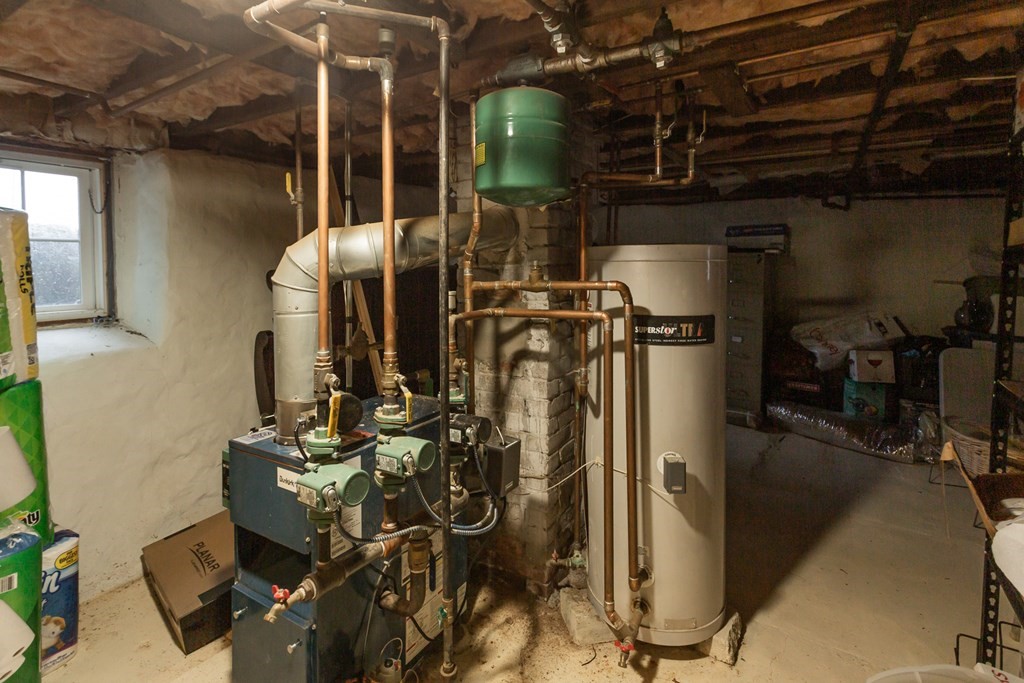 398 Chicago Street Fall River, MA 02721 - Photo 16 of 26 a close view of water heater room