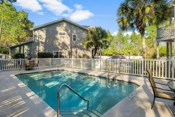 a view of a house with swimming pool