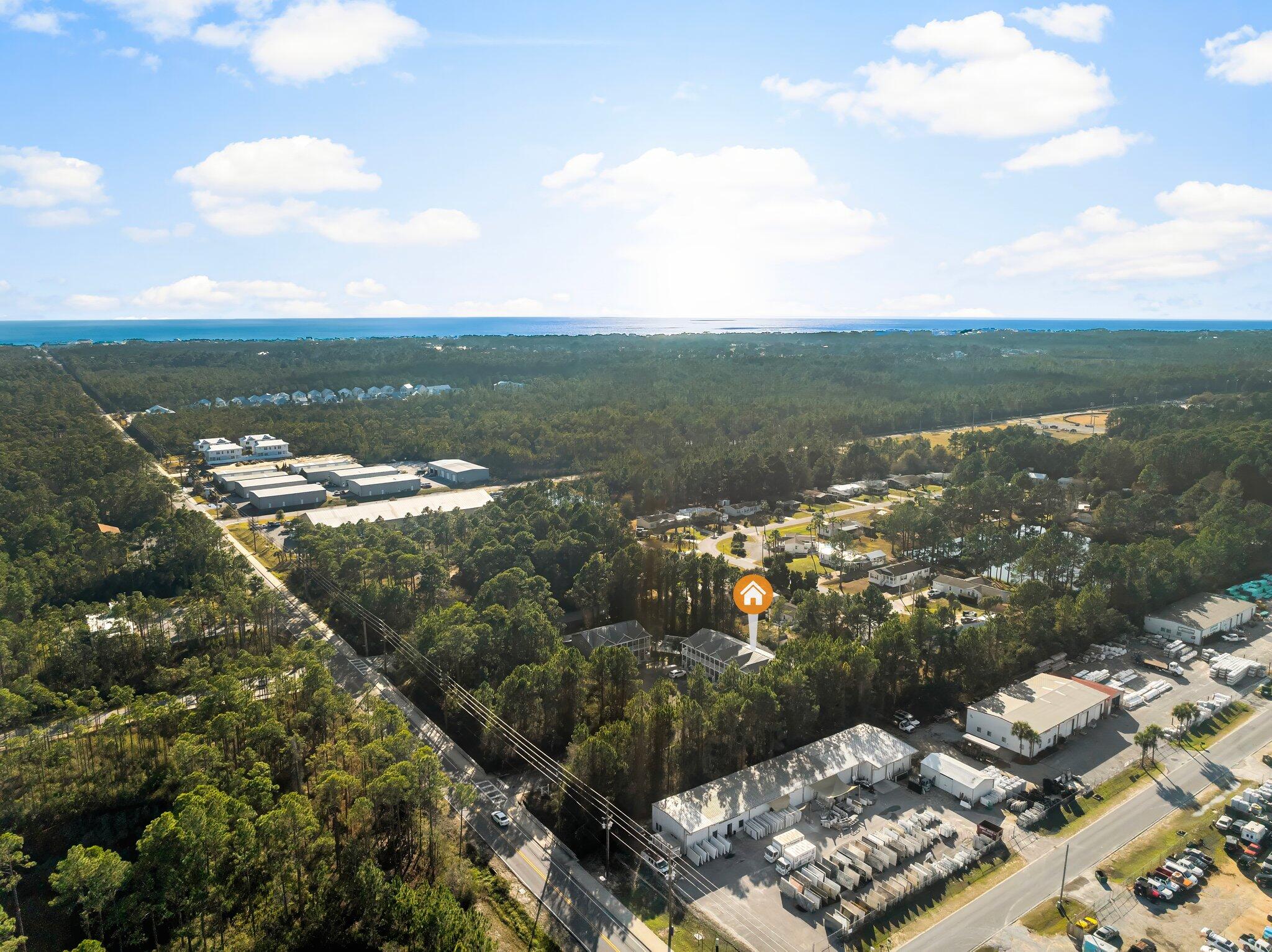 254 South Co Highway 393, Unit 2 Santa Rosa Beach, FL 32459 - Photo 41 of 45 a view of lake with ocean