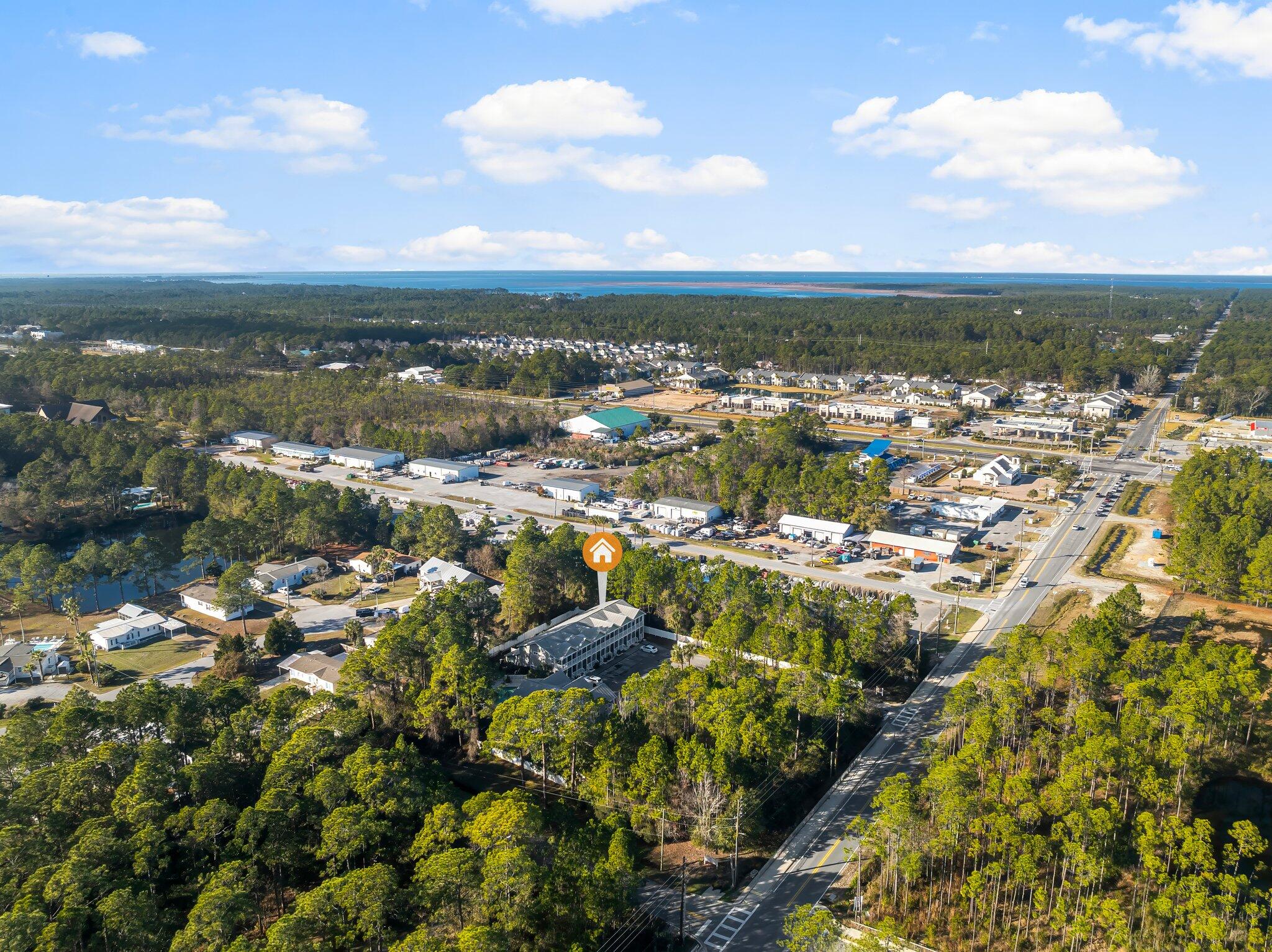 254 South Co Highway 393, Unit 2 Santa Rosa Beach, FL 32459 - Photo 43 of 45 wooden view of city and mountain