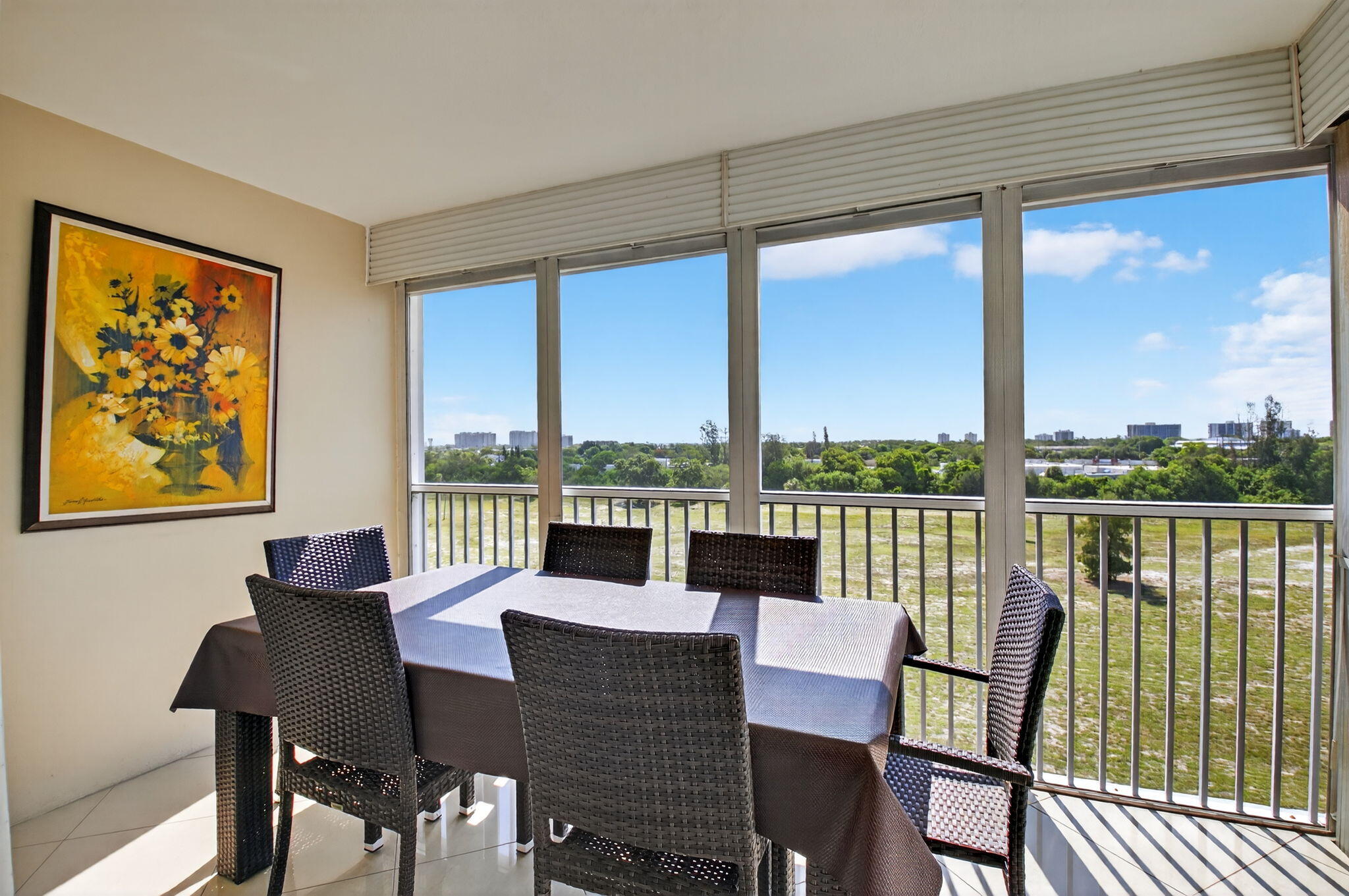 5500 Northwest 2nd Avenue, Unit 718 Boca Raton, FL 33487 - Photo 25 of 34 a view of a city from a dining room with a large window