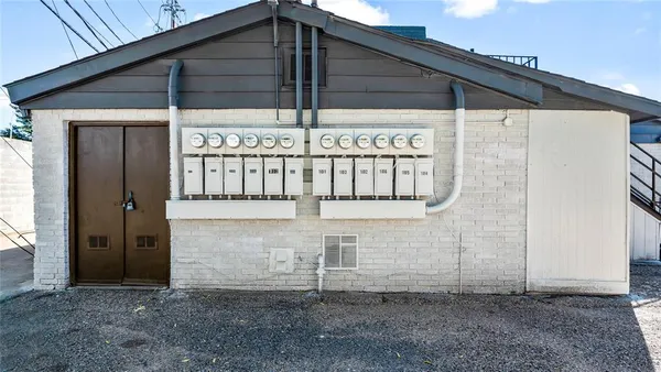 a view of front door