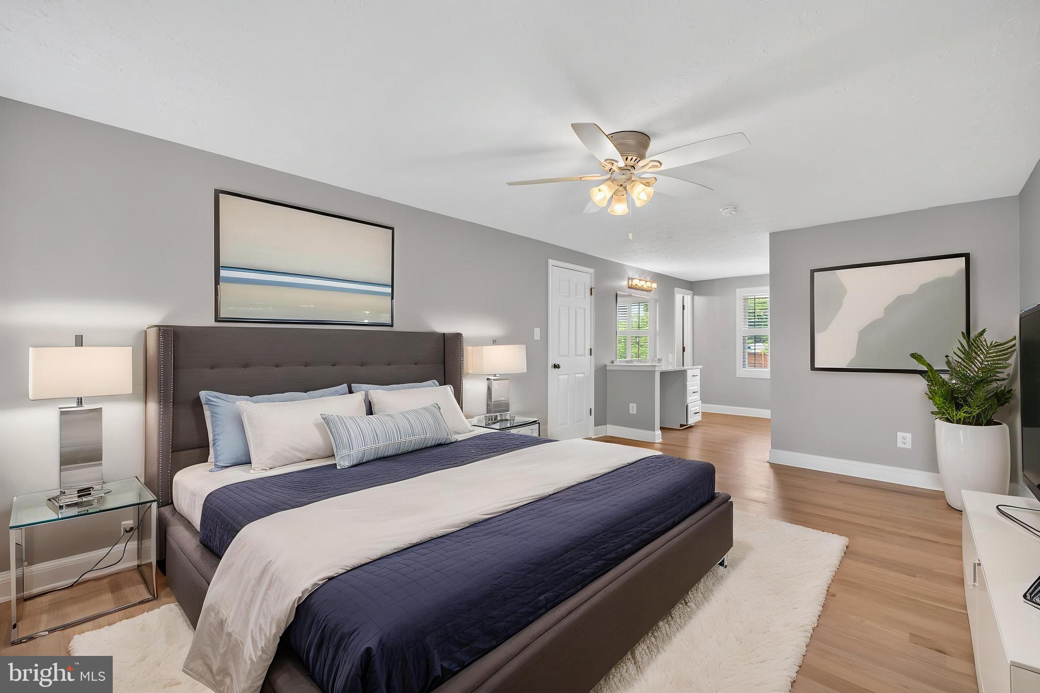 7518 Candytuft Court Springfield, VA 22153 - Photo 17 of 47 a bedroom with bed and window