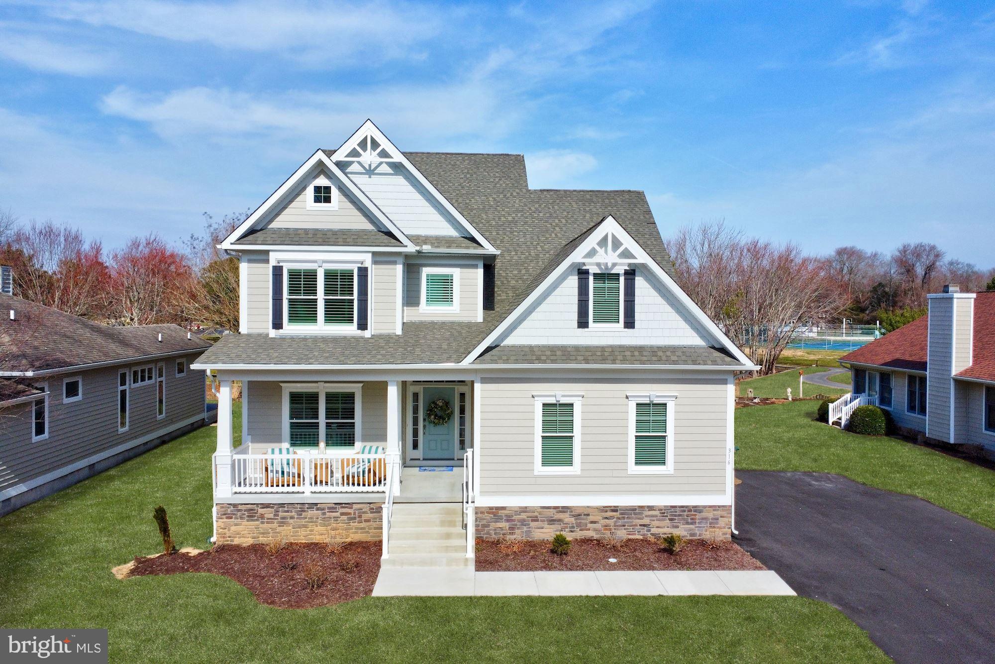 316 Walkabout Road Bethany Beach, DE 19930 - Photo 45 of 68 Exterior Front