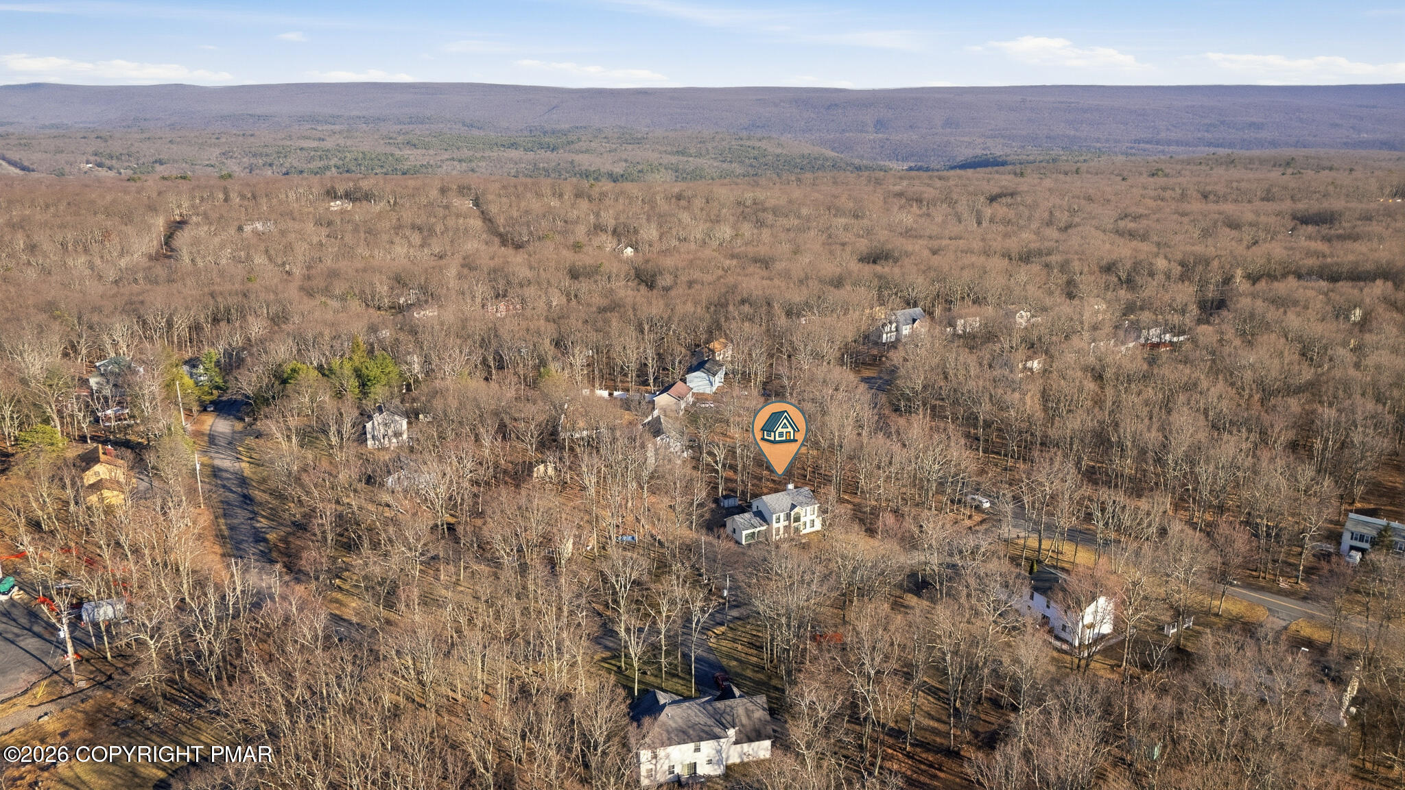 108 Pipher Road Bushkill, PA 18324 - Photo 38 of 50 a view of an outdoor space and a mountain view