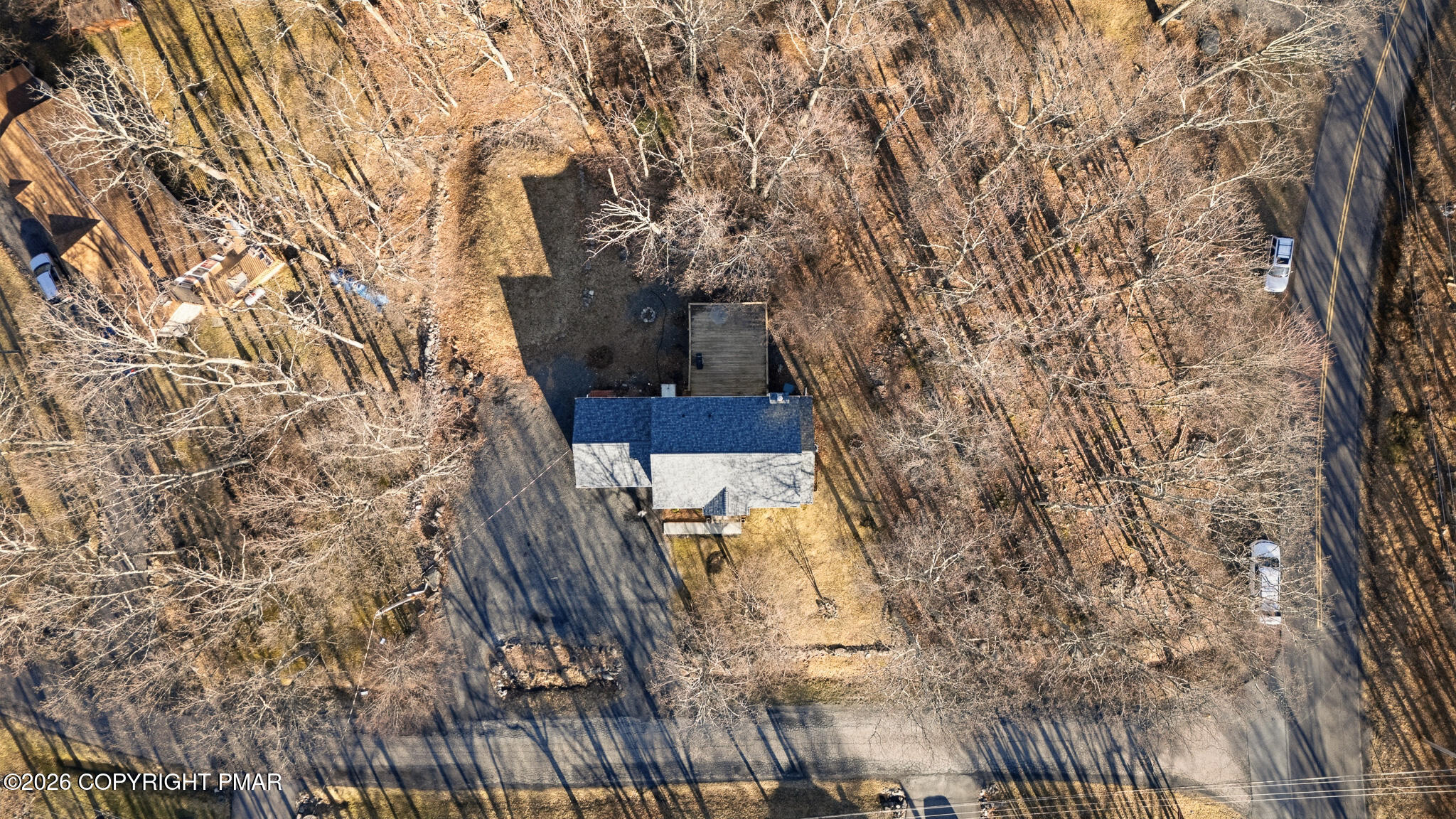 108 Pipher Road Bushkill, PA 18324 - Photo 42 of 50 a view of balcony with wooden floor and fence