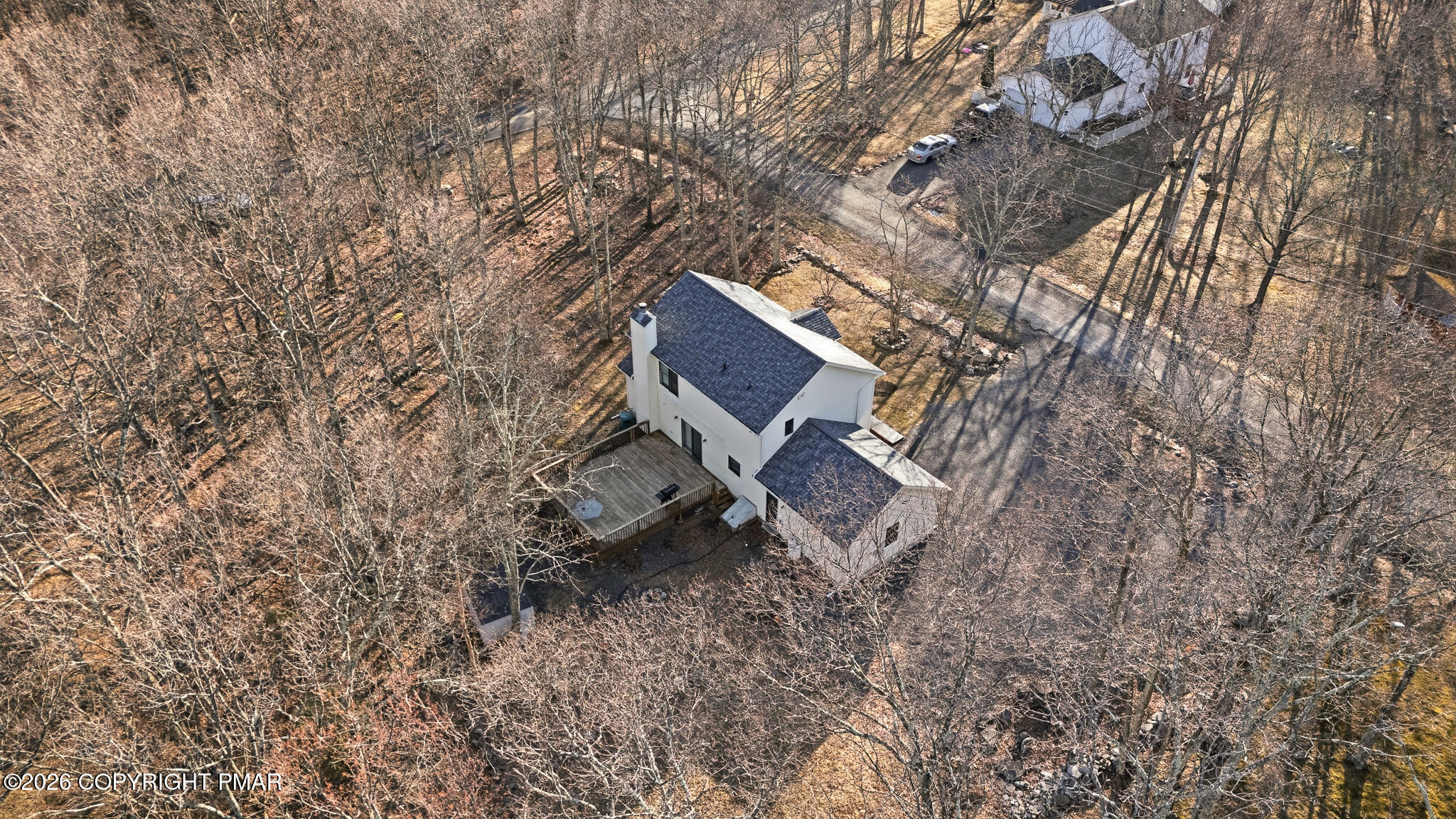 108 Pipher Road Bushkill, PA 18324 - Photo 43 of 50 a backyard of a house with lots of green space