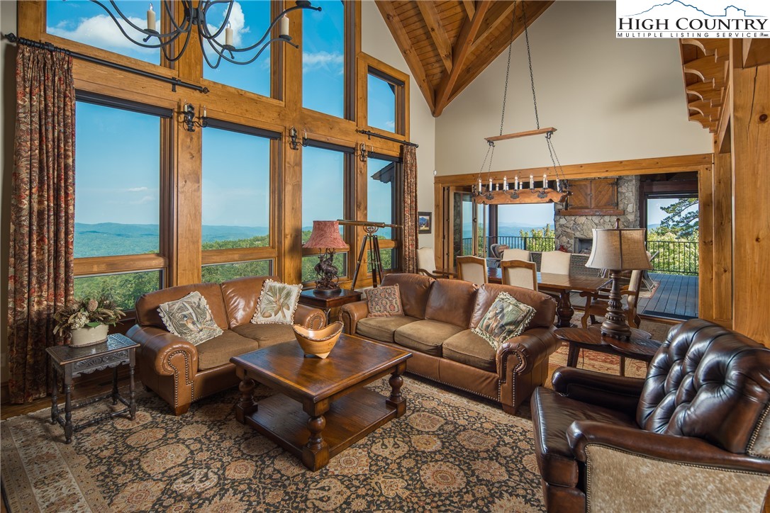 5212 Reynolds Parkway Boone, NC 28607 - Photo 4 of 50 a living room with furniture and a large window