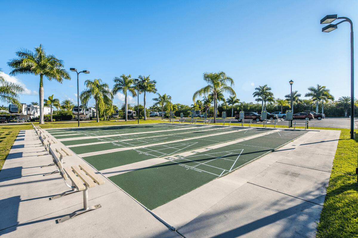532 Southwest 38th Way, Unit 114 Okeechobee, FL 34974 - Photo 29 of 70 Shuffleboard-at-Silver-Palms-RV-Resort