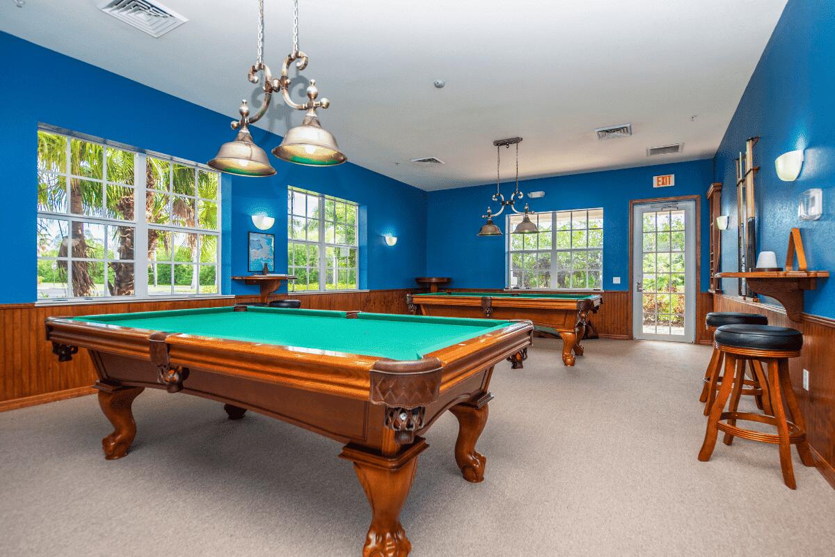 532 Southwest 38th Way, Unit 114 Okeechobee, FL 34974 - Photo 35 of 70 Pool-tables-at-Silver-Palms-RV-Resort