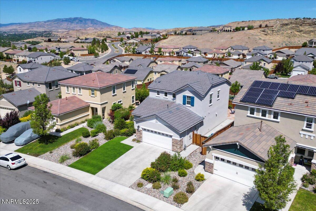 2642 Alessandro Court Sparks, NV 89434 - Photo 44 of 52 an aerial view of residential houses with outdoor space