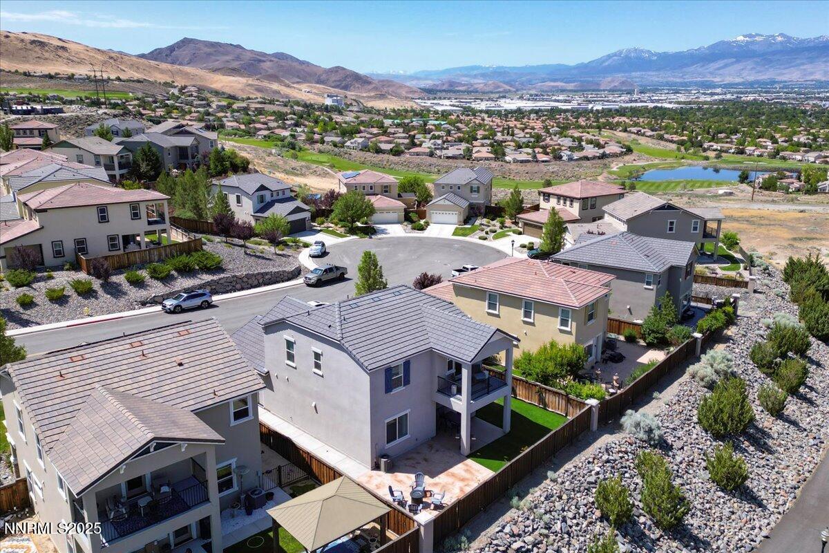 2642 Alessandro Court Sparks, NV 89434 - Photo 45 of 52 an aerial view of residential houses with a city view