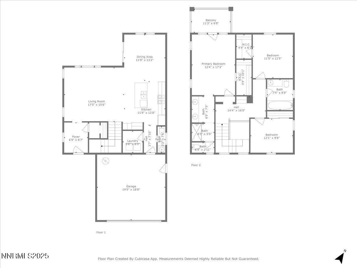 2642 Alessandro Court Sparks, NV 89434 - Photo 52 of 52 a picture of a floor plan