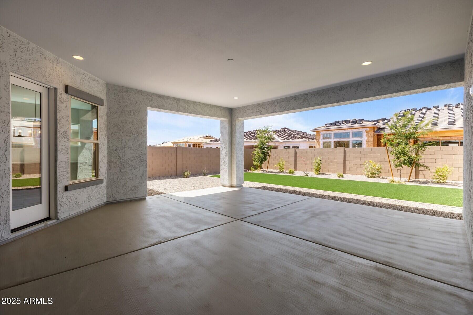 1042 Ridge Road Apache Junction, AZ 85120 - Photo 21 of 27 a view of a garden with an outdoor space
