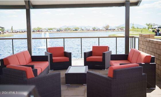1042 Ridge Road Apache Junction, AZ 85120 - Photo 26 of 27 a balcony with furniture and outdoor view