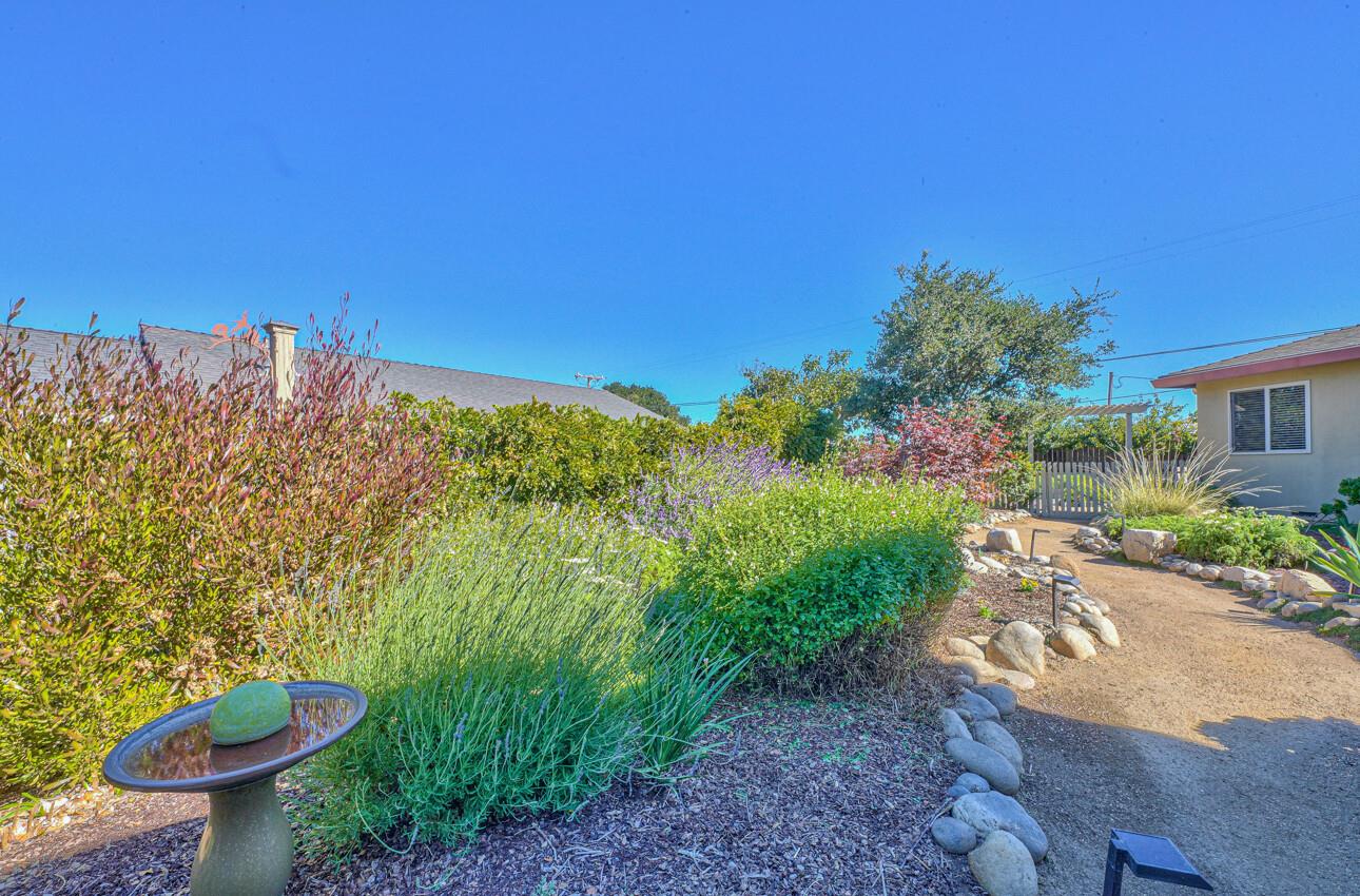 118 Enos Drive Salinas, CA 93908 - Photo 46 of 59 a view of a backyard with plants and a garden