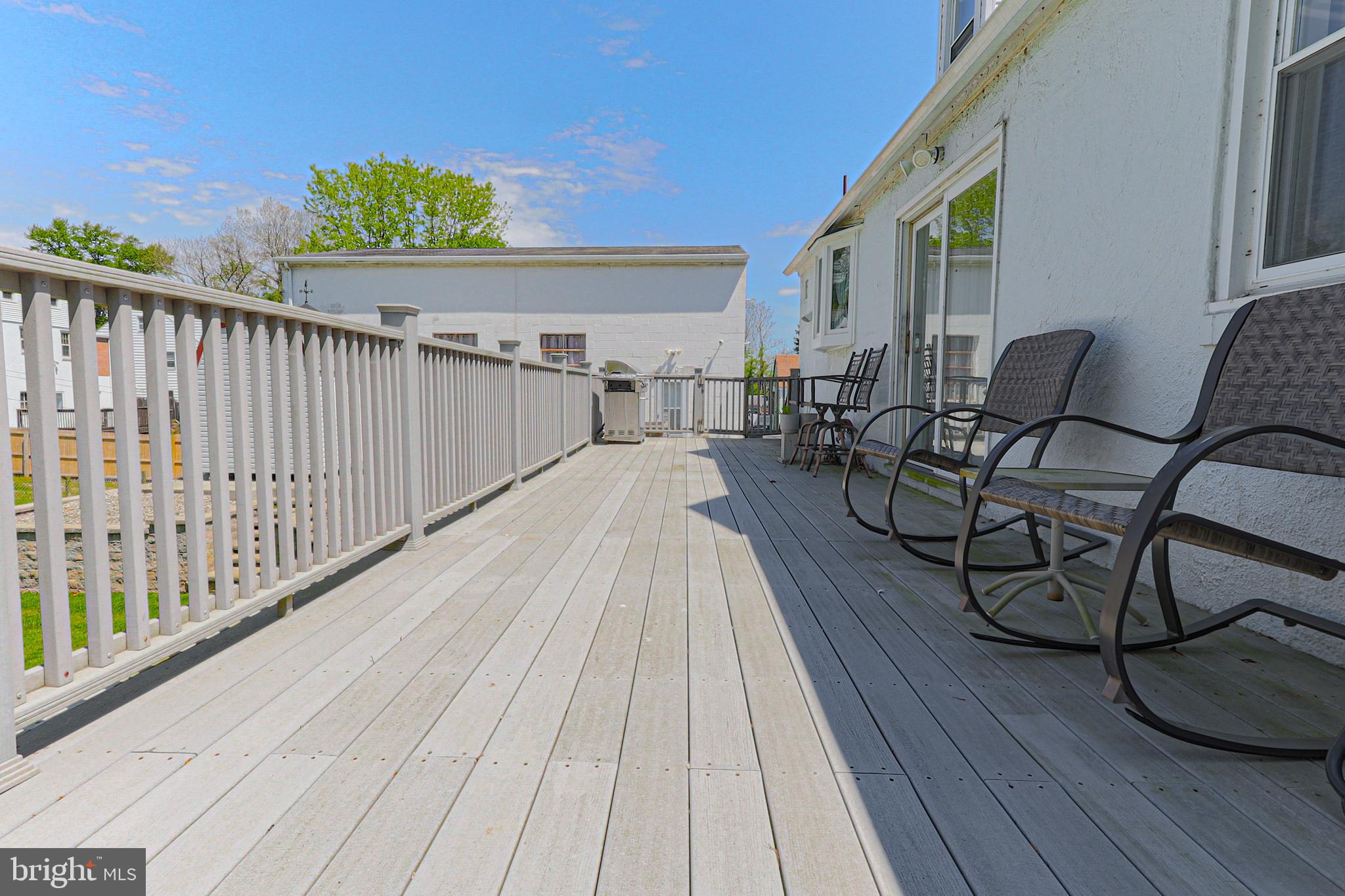 103 Valley Road Wilmington, DE 19804 - Photo 35 of 47 Beautiful Deck Across Back of House