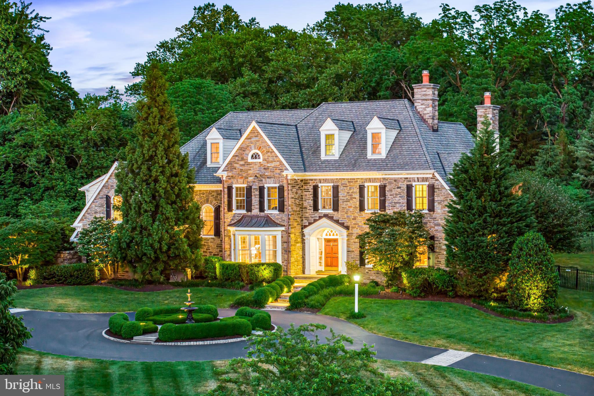 318 Winfield Road Devon, PA 19333 - Photo 4 of 97 a front view of a house with a yard