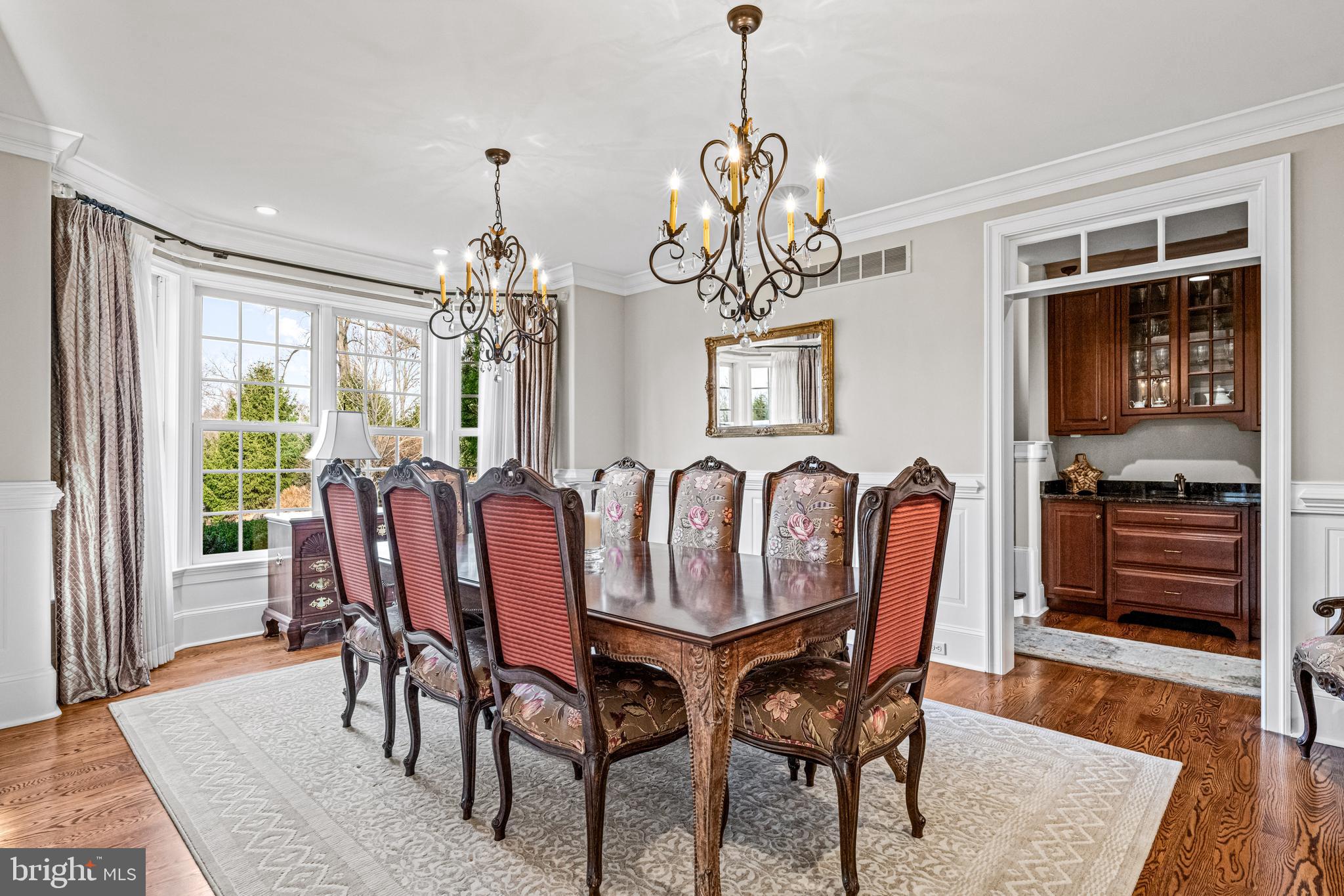 318 Winfield Road Devon, PA 19333 - Photo 44 of 97 a view of a dining room with furniture window and wooden floor