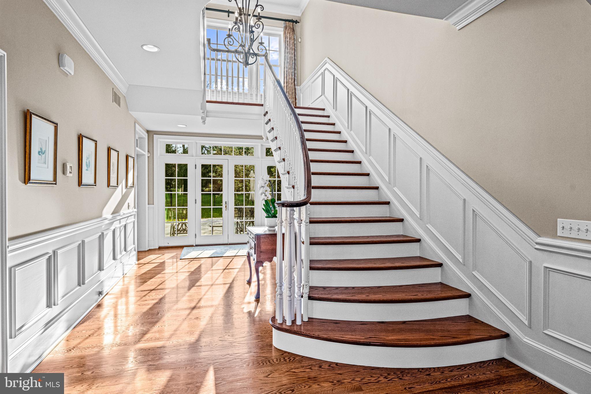 318 Winfield Road Devon, PA 19333 - Photo 59 of 97 a view of entryway and hall with wooden floor