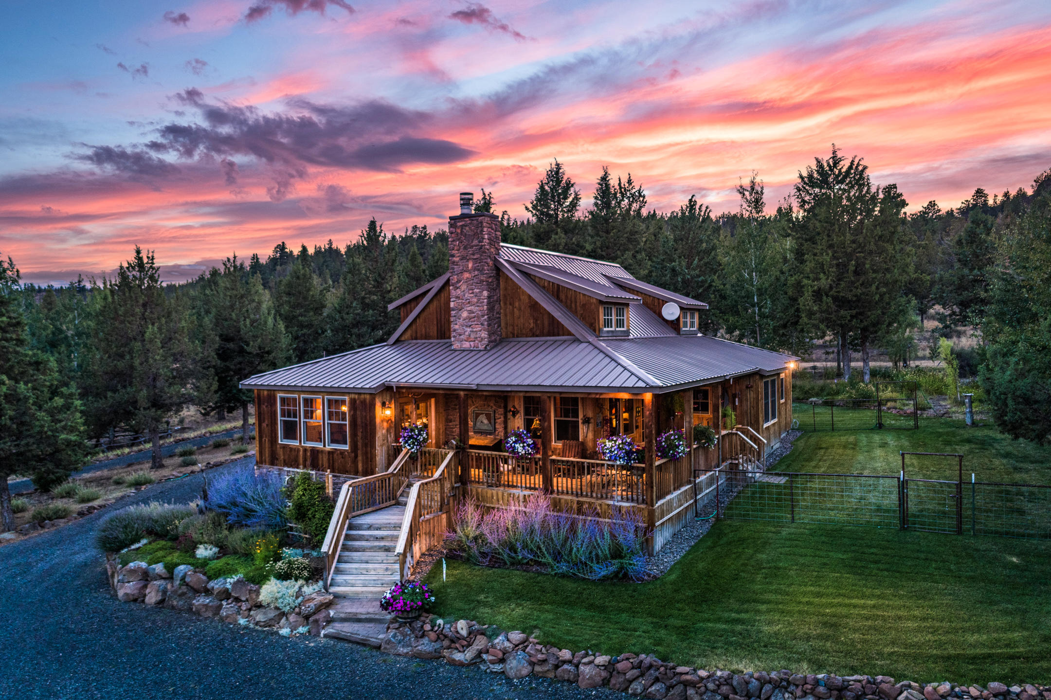 70985 Holmes Road Sisters, OR 97759 - Photo 1 of 36 2020_08_19_70985_holmes_twilight-4