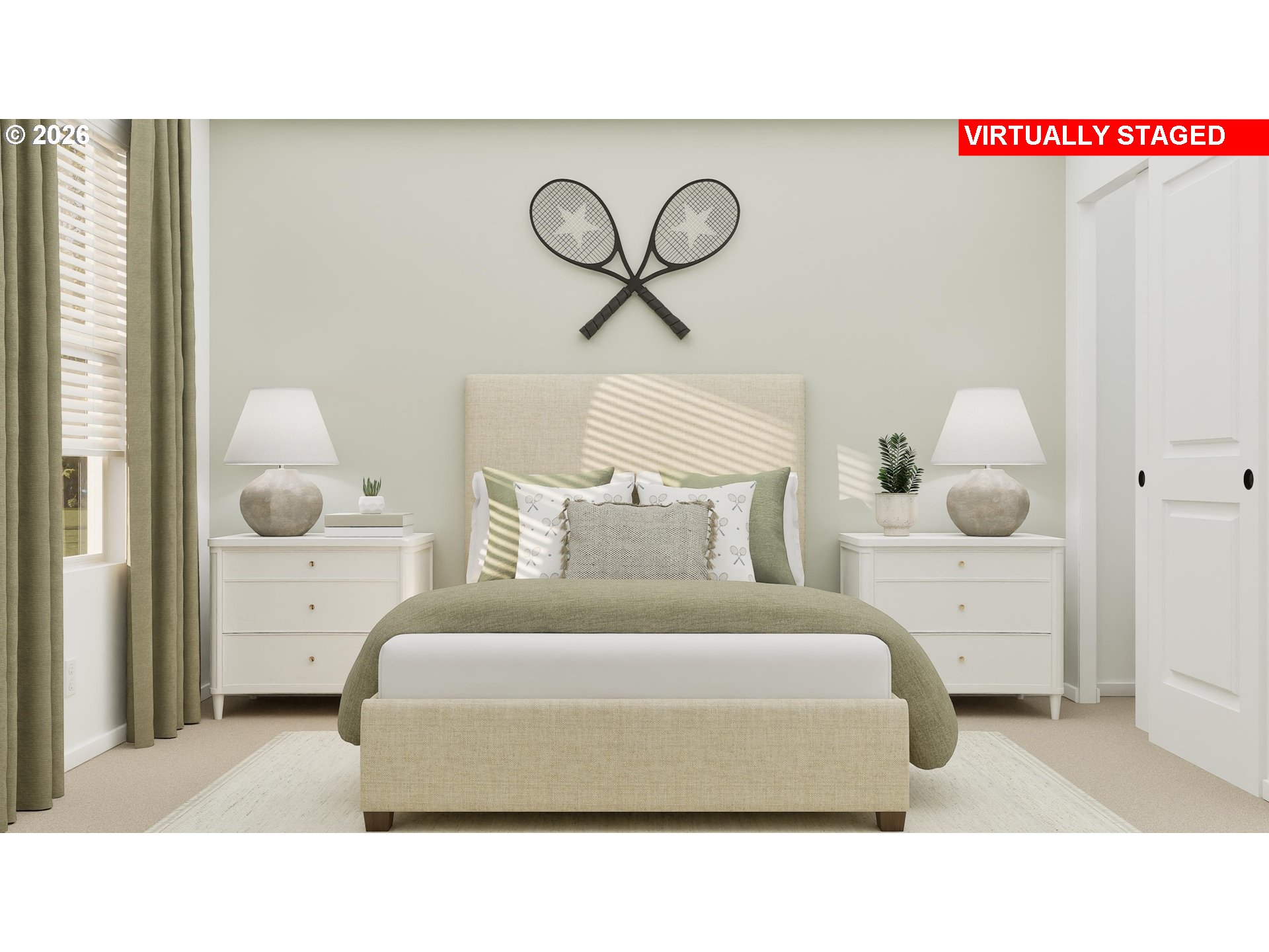 1034 Drake Lane Gervais, OR 97026 - Photo 17 of 20 a bedroom with a bed and cabinets