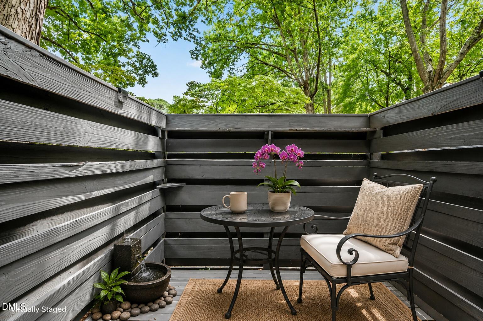 2929 Rue Sans Famille Raleigh, NC 27607 - Photo 27 of 48 27 - Private Patio - Staged Coffee