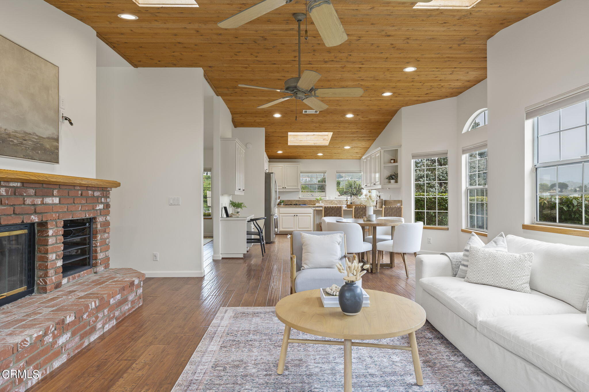 116 Via Pasito Ventura, CA 93003 - Photo 17 of 61 a living room with fireplace furniture and a fireplace