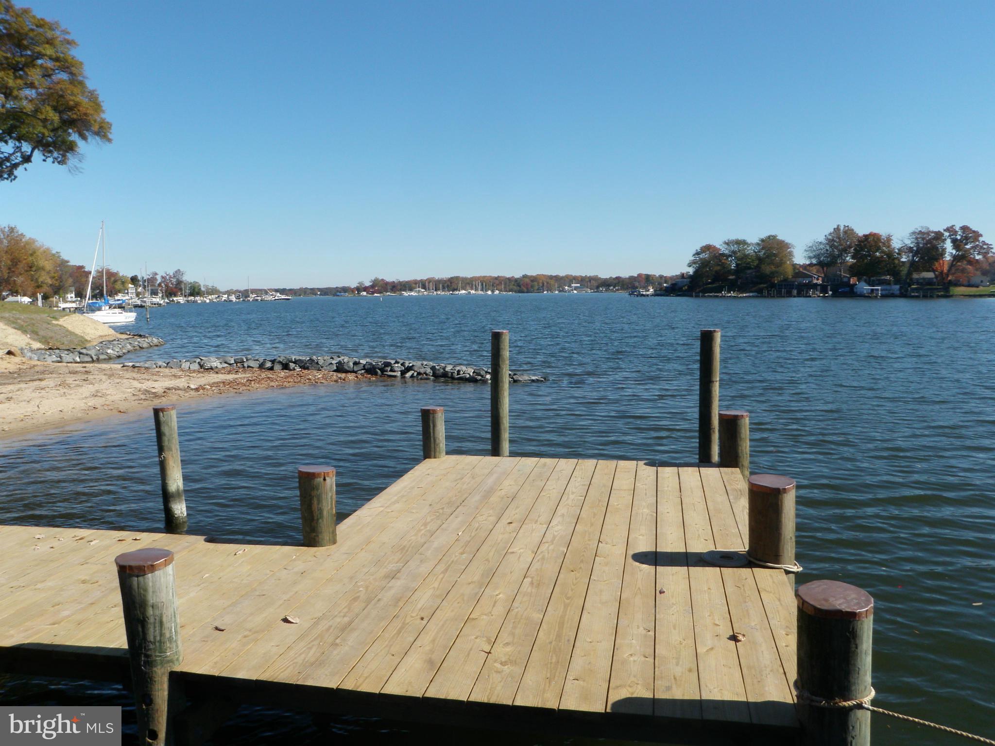 54 Johnson Road Pasadena, MD 21122 - Photo 6 of 28 View of the pier for lot 82